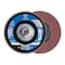 Pferd 4-1/2" x 5/8-11 Thd. POLIFAN Flap Disc - A SG STEELOX, Aluminum oxide, 80 Grit, Flat 62254 - alternate 1